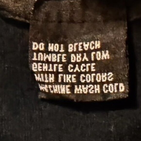 Fashion Classics Women's Floral Top Sequin Black White Orange T-shirt Tee Small - Picture 5 of 8